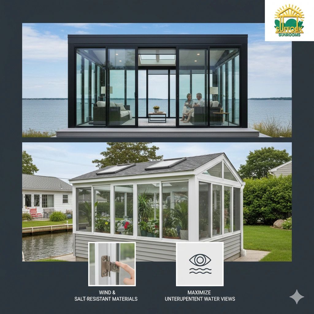 Beautiful view of Maximum Sunroom Size For Homes With A Lot With A Local Wetland Designation